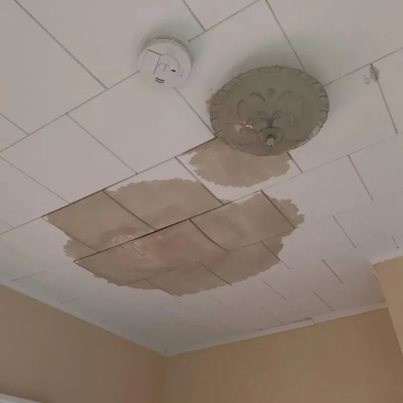 Ceiling Water Damage Repair in Dracut, MA