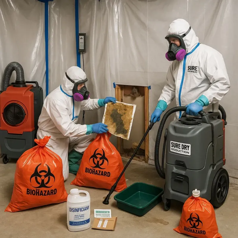 Contaminated Water Handling Protocols process in Dracut, MA