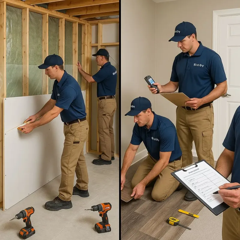 Repairs and Reconstruction process in Dracut, MA