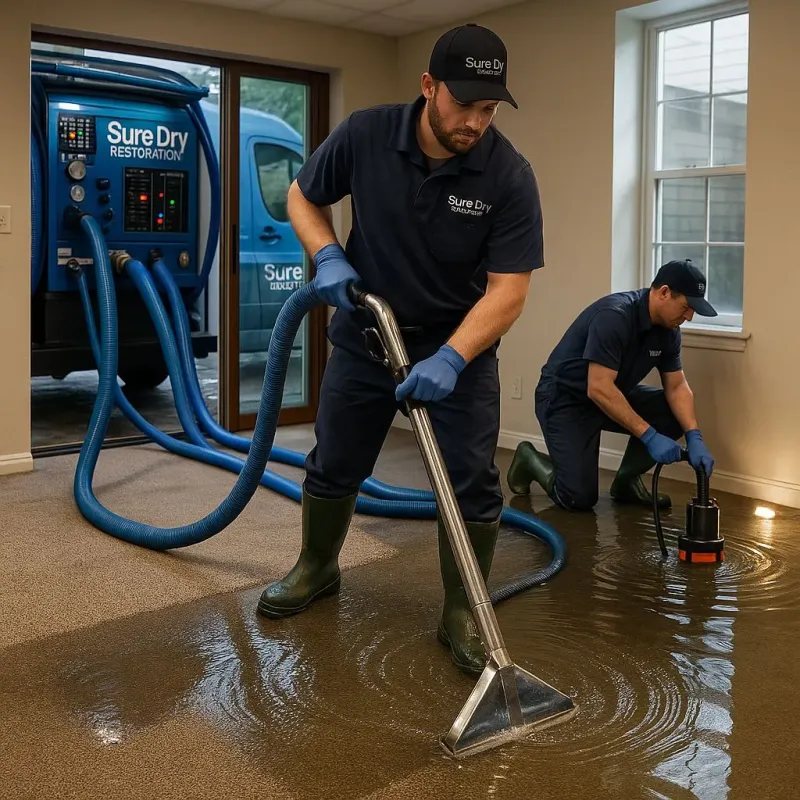 Water Extraction and Removal process in Dracut, MA